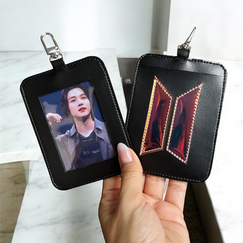 Holder com Logo - Preto