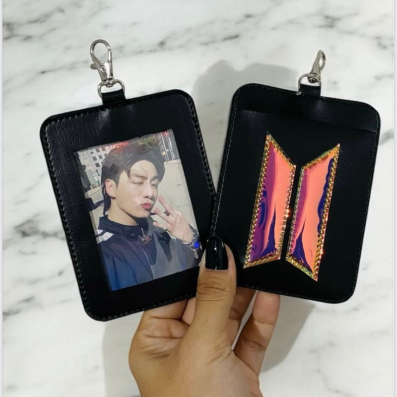 Holder com Logo - Preto