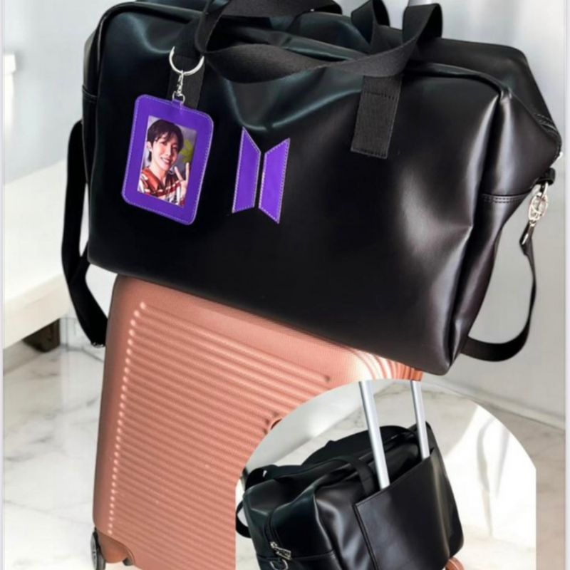 Super Bag BTS - Preta e Roxo