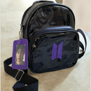 Mochilinha BTS - Preto e Roxo