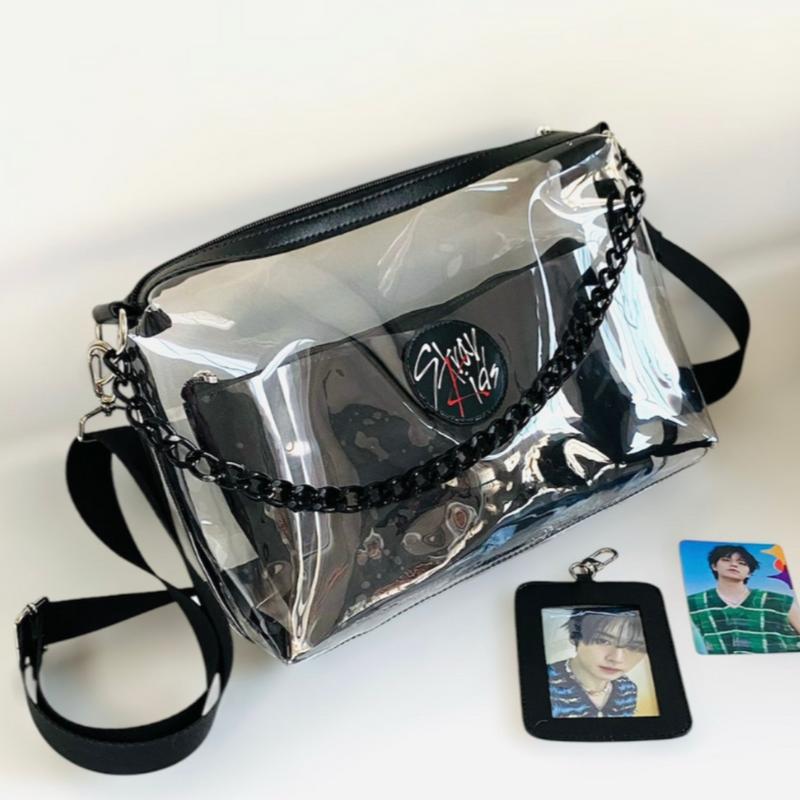 Bolsa SKZ - Transparente com Corrente