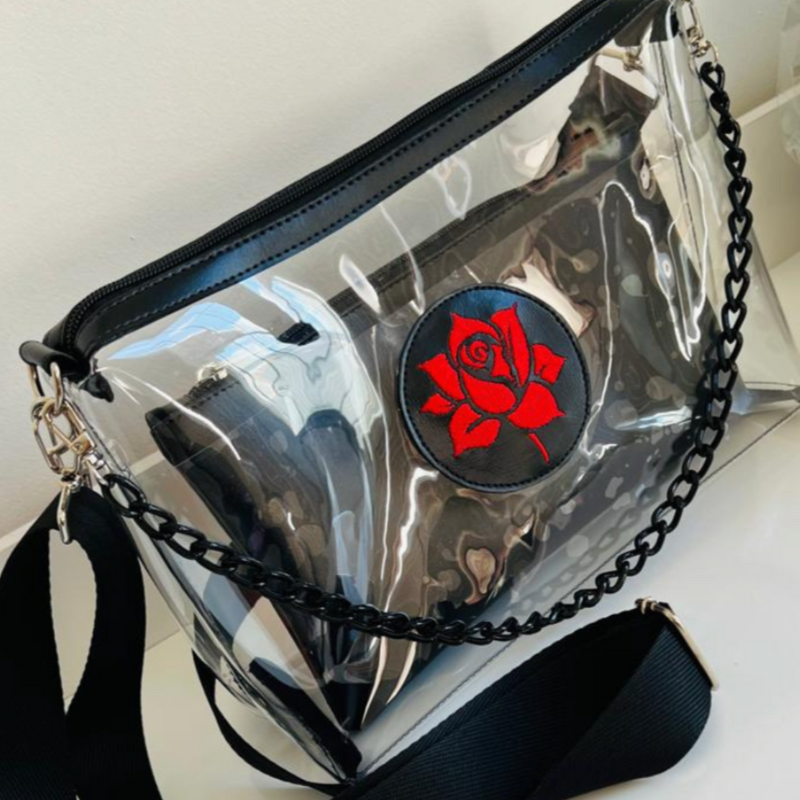 Bolsa Transparente - The Rose