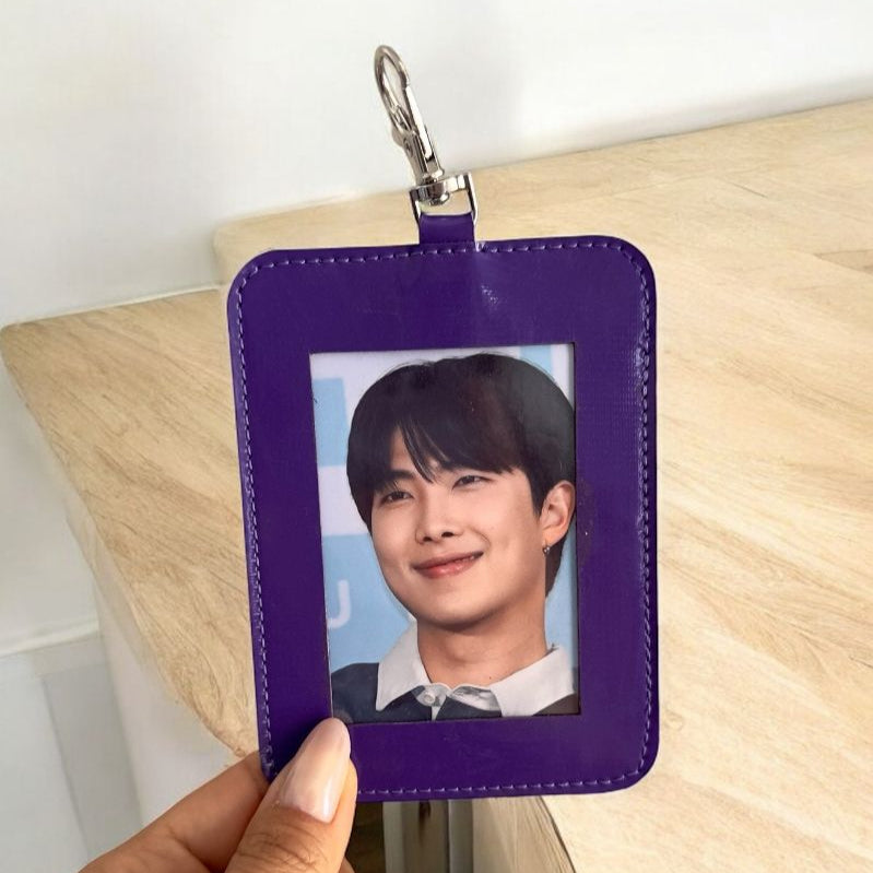 Holder roxo em verniz