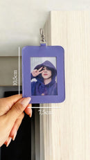 Holder lilás em verniz