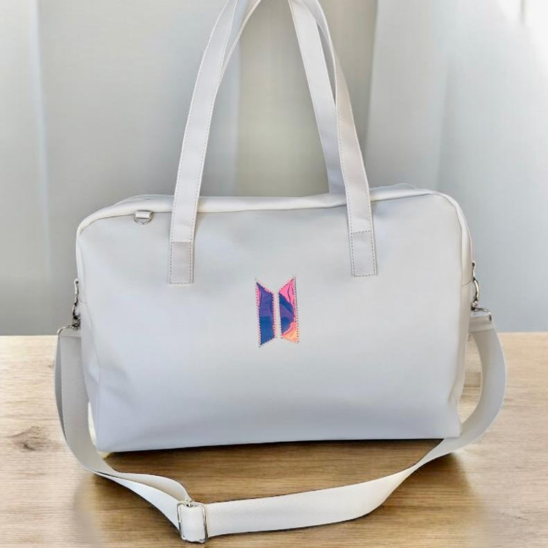 Super Bag off white com holográfico