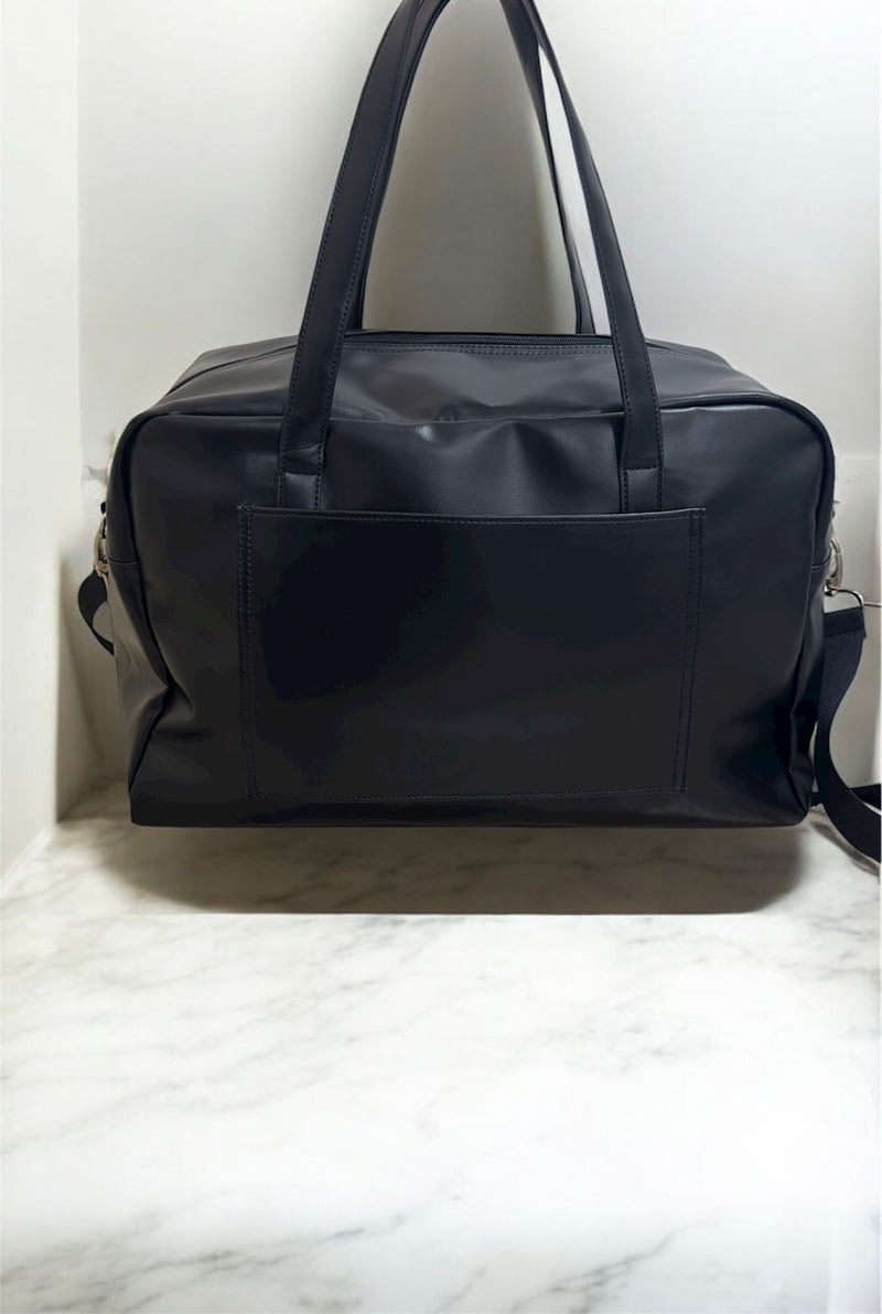 Super Bag preta com Holográfico