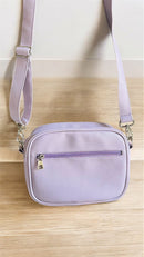 Army Bag Lilás com Holográfico