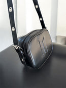 Army Bag toda Preta (com ilhós)