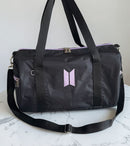 Bolsa Esportiva BTS- Preta com lilás