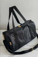 Bolsa Esportiva do BTS- Preta com dourado