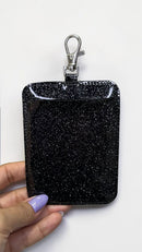 Holder de glitter-Preto