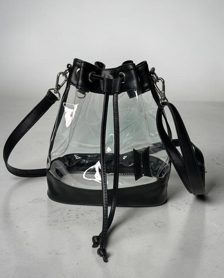 Bag Hooligan-Transparente com Preto